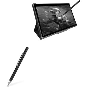 BoxWave Stylus Pen Compatible with Simbans PicassoTab XL (11.6 in) - FineTouch Capacitive Stylus, Super Precise Stylus Pen for Simbans PicassoTab XL (11.6 in) - Jet Black