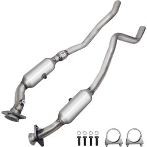 JT Exhaust Catalytic Converter Compatible with 2011-2012 Dodge Challenger/Chrysler 300/Charger 3.6L V6 (EPA Compliant)