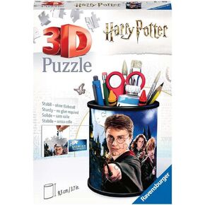 Ravensburger Harry Potter Pencil Cup 3D Puzzle for Kids - Every Piece is Unique, Pieces Fit Together Perfectly