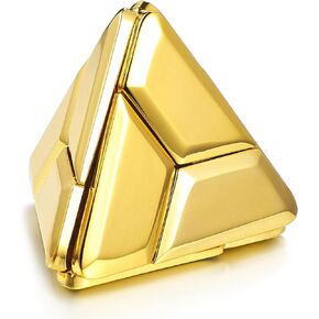 3D Cube Metal Brain Teaser Puzzles Toys