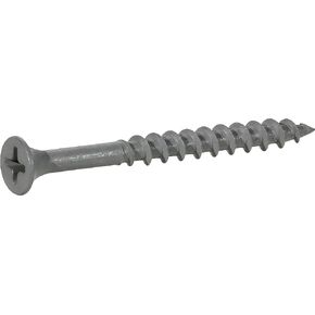 HILLMAN FASTENERS 196620 42602 Exterior Coated Wood Screw-XL (8 x 1-1/4"), 5 Packs, 8 x 1.25, 75 Piece