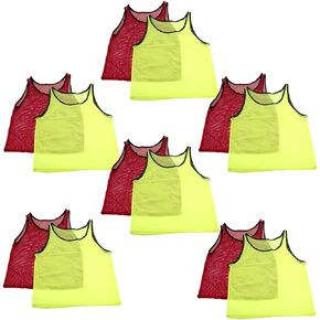 Adult - Teens Scrimmage Practice Jerseys Team Pinnies Sports Vest Soccer, Football, Basketball, Volleyball in Kuwait