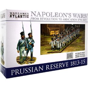 Wargames Atlantic - Napoleon's Wars: Prussian Reserve 1813-1815 (60 Multi Part Hard Plastic 28mm Figures)