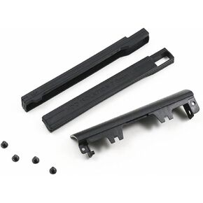 BestParts Hard Drive Caddy Cover + 7mm Isolation Rubber Rails Replacement for Dell Latitude E6540