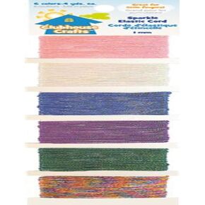 Sulyn Elastic Sparkle Craft Cord, Multi