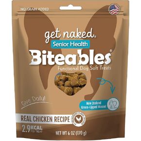 Get Naked Biteables Senior Health Soft Treats for Dogs, 6oz 1 Pouch