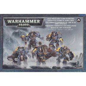Games Workshop 99120101079" Warhammer 40K Space Wolf Guard Terminators 2009 Action Figure