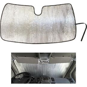 YelloPro Custom Fit Front Seat Side Window Sunshade for 2014 2015 2016 2017 2018 2019 2020 2021 2022 2023 2024 2025 Dodge RAM ProMaster Full Size Cargo Van Chassis Cab Cutaway Window Van (4pcs)