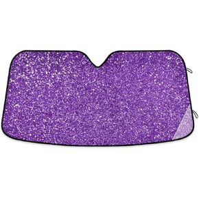 Leopard Black Car Windshield Sun Shade Foldable Sun Shield Shade for Blocks UV Rays Protector-Keeps Your Vehicle Cool for Most Sedans SUV Truck,53"x23.5"