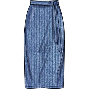 Simplicity Women's Sleeveless Knit Top, Cardigan and Skirt Sewing Pattern Kit, Code S9717, Sizes 20W-22W-24W-26W-28W, Multicolor
