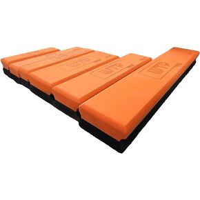 Sanding Block 6pcs Kit Velcro/Stick High Quality Auto Body (Velcro)