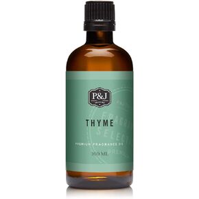 P&J Trading - Thyme Scented Oil 100ml - Fragrance Oil for Candle Making, Soap Making, Diffuser Oil