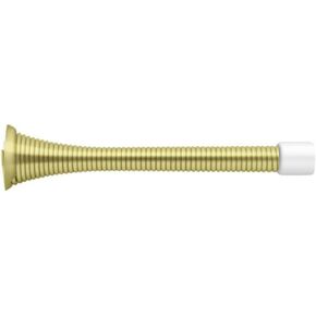 Deltana SDS375U14 3-3/4" Baseboard Door Bumper; Heavy Duty; Steel; Bright Nickel Finish