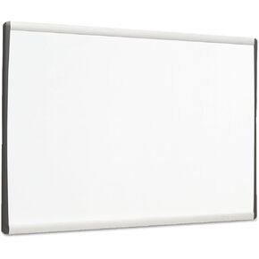 Quartet Bulletin Board, 24" x 14", Corkboard, Cubicle, Arc, Aluminum Frame (ARCB2414)