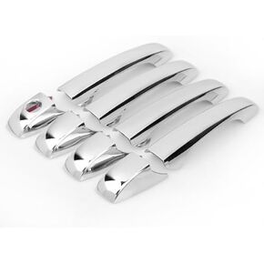 Chrome Side Door Handle Cover Trims Fit for Chrysler 300 Town & Country Dodge Magnum Caliber Avenger Jeep Patriot