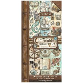 Stamperia Collectables 10 sheets 15x30.5cm (6x12) Songs of The Sea, One Size, 0