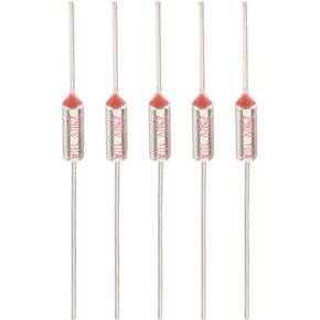 Fielect 5pcs 250V 10A Temperature Thermal Cutoffs Fuse for Transformer Industrial Household Appliances 192℃