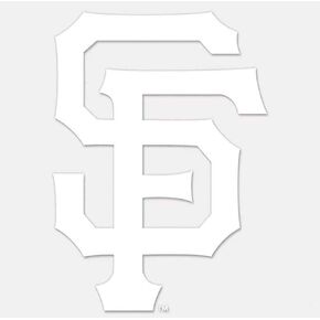 Wincraft MLB San Francisco Giants Die-Cut Decal, 8"x8", Team Color