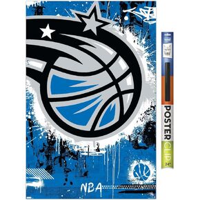 Trends International NBA Orlando Magic - Maximalist Logo 23 Wall Poster
