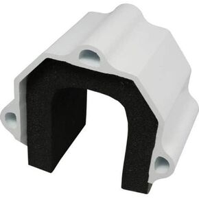KS Hardware High-Performance Aluminum Astragal Seal Kit for Double Doors (Horse Shoe Astragal Seal)