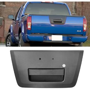 Jaronx Compatible with Nissan Frontier Tailgate Handle 2005-2014, 90606-EA810,81576 Frontier Tailgate Latch with key Hole,Rear Gate Latch Handle Assembly for Frontier Liftgate Handle Bezel Replacement