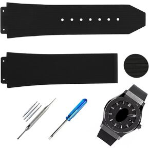 Rubber Watch Band replacement for Hublot Silicone Strap Wirstband accessories for Men and Women