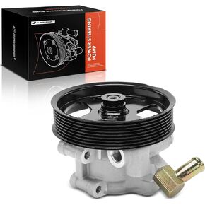 A-Premium Power Steering Pump Compatible with Ford F-250 Super Duty, F-350 Super Duty, E-150 Econoline Club Wagon, E-250 Econoline, E-350 Super Duty, Excursion