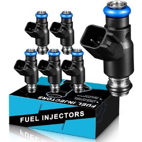 12592648 High Performance Fuel Injectors For:-Chevy Malibu Impala Uplander Monte Carlo, For:-Buick Terraza, For:-Pontiac Montana G6 2006 2007 2008 2009 2010 3.5L 3.9L V6 (ALL-new set of 6)