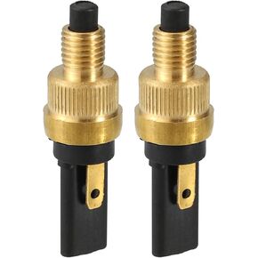 X AUTOHAUX 2pcs 6mm Motorcycle Brake Tail Light Front Rear Brake Clutch Switch Plug Universal for Motorcycle Scooter