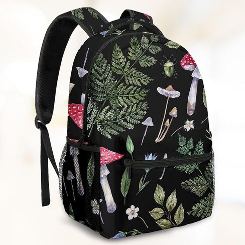Kids Backpack for Teens Girls Boys, Cream Kids Cute Cactus Rainbow Funny Water Resistant Child Bookbag School Bag with Adjustable Padded Straps in Saudi Arabia