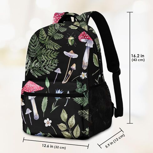 Kids Backpack for Teens Girls Boys, Cream Kids Cute Cactus Rainbow Funny Water Resistant Child Bookbag School Bag with Adjustable Padded Straps in Saudi Arabia