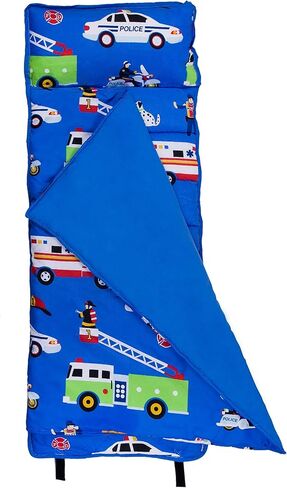 حقيبة ظهر Wildkin مقاس 12 بوصة مع بساط قيلولة من الألياف الدقيقة (الأبطال) in Kuwait