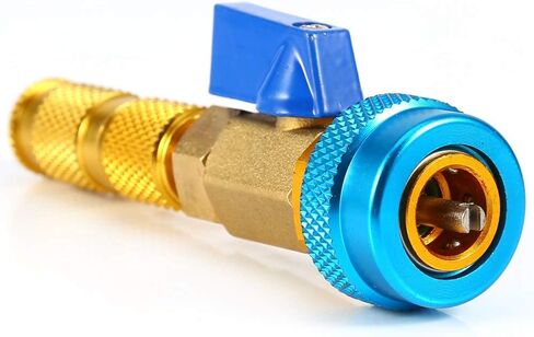 Valve Core Remover Tool,Pressure Side Repair Tools,Air Conditioning R134A Valve Core Quick Remover Installer High Low Pressure Tool in Saudi Arabia