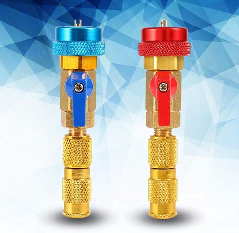 Valve Core Remover Tool,Pressure Side Repair Tools,Air Conditioning R134A Valve Core Quick Remover Installer High Low Pressure Tool in Saudi Arabia