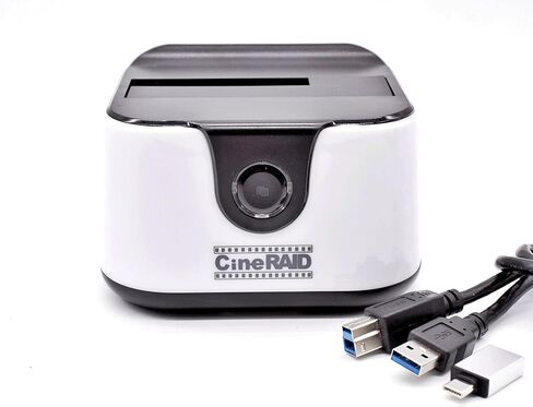 CR-H116 (USB 3.1 Gen 1 Type C [دعم UASP] محطة إرساء محرك الأقراص الصلبة SATA) (أبيض) in Kuwait