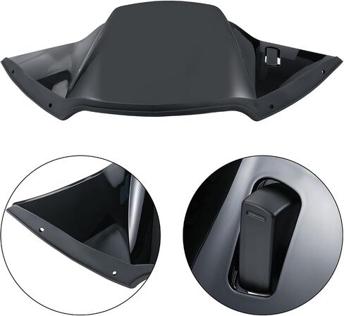 مجاري الهواء ذات اللون الأسود الزاهي، وحاجز مجاري الهواء ومجموعة المحرك المتوافقة مع Harley Davidson Road Glide 2015 Up in Saudi Arabia