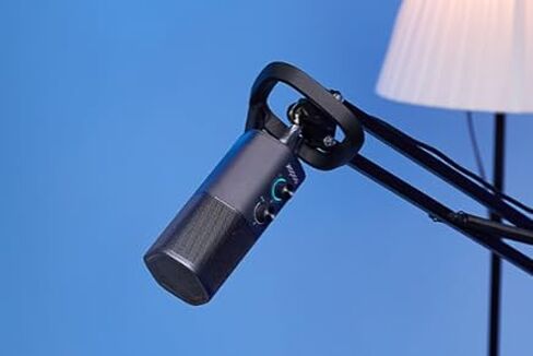 ميكروفون ألعاب GODOX USB بمكثف قلبي للكمبيوتر/الكمبيوتر المحمول/الهاتف/PS4/5، التحكم في كسب الميكروفون، مخرج سماعة الرأس والتحكم في مستوى الصوت، للبث، المدونات الصوتية، Twitch، YouTube، Discord in Saudi Arabia