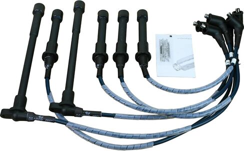 مجموعة أسلاك توصيل شرارة بديلة من Dragon FIRE Performance Direct Fit OEM متوافقة مع 1996-2004 Nissan Frontier Pathfinder وInfiniti QX4 Xterra 3.3L V6 OEM Fit PWJ185 in Saudi Arabia
