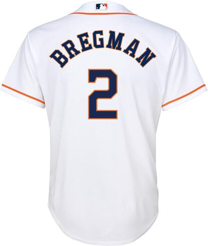 Outerstuff Alex Bregman Houston Astros MLB Kids 4-7 White Home Player Jersey in Saudi Arabia