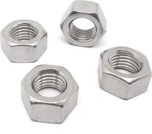 5Pcs 304 Stainless Steel Left Hand Thread Hex Nuts,Hex Reverse Thread Machine Screw Nut(M14) in Saudi Arabia