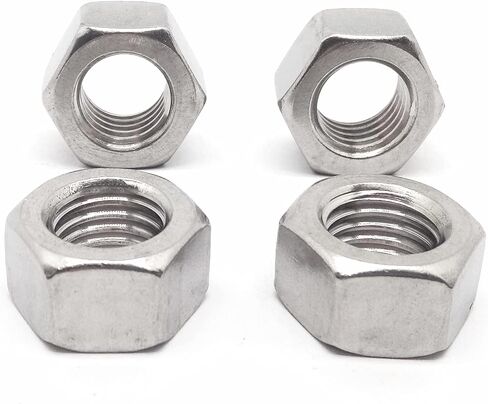 5Pcs 304 Stainless Steel Left Hand Thread Hex Nuts,Hex Reverse Thread Machine Screw Nut(M14) in Saudi Arabia