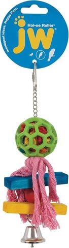 JW Pet Company HOL-ee Roller Pom Pom Bird Toy,Multi,One Size,31012 in Saudi Arabia