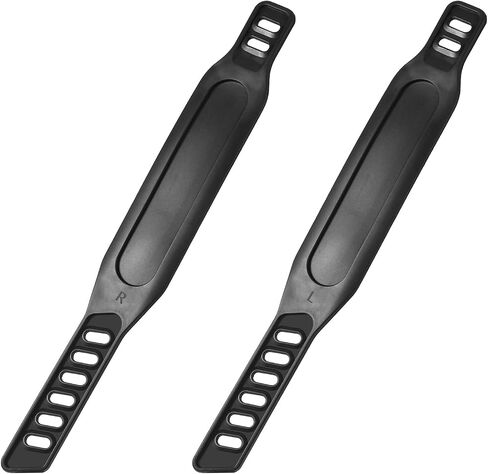 Exercise Bike Pedal Straps, 1 Pair Universal Adjustable Bicycle Pedal Straps for Exercise Cycle Home or Gym 12.2x1.77inch in Saudi Arabia