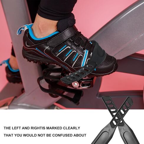 Exercise Bike Pedal Straps, 1 Pair Universal Adjustable Bicycle Pedal Straps for Exercise Cycle Home or Gym 12.2x1.77inch in Saudi Arabia