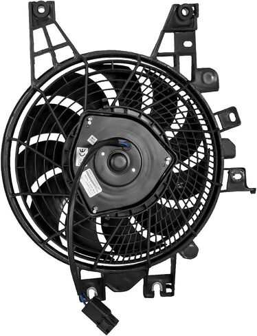 DNA MOTORING OEM-RF-0287 Factory Style Radiator Cooling Fan Assembly Cooling Efficiency Improved Direct Replacement [Compatible with 2001-2007 Sequoia],Black in Saudi Arabia