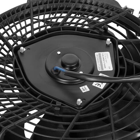 DNA MOTORING OEM-RF-0287 Factory Style Radiator Cooling Fan Assembly Cooling Efficiency Improved Direct Replacement [Compatible with 2001-2007 Sequoia],Black in Saudi Arabia
