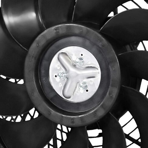 DNA MOTORING OEM-RF-0287 Factory Style Radiator Cooling Fan Assembly Cooling Efficiency Improved Direct Replacement [Compatible with 2001-2007 Sequoia],Black in Saudi Arabia