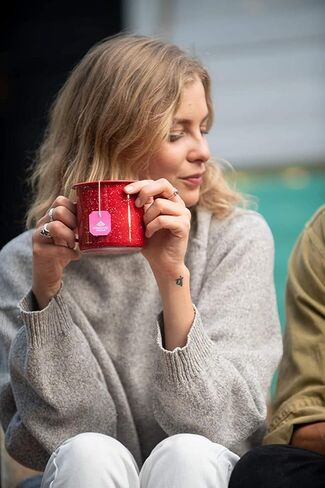 شاي الأعشاب الهندي تولسي الحلو الوردي - تخفيف التوتر والسحر، دعم المناعة، أدابتوجين، نباتي، خالي من الغلوتين، عضوي معتمد من وزارة الزراعة الأمريكية، غير معدّل وراثيًا، خالي من الكافيين - 18 كيس منقوع، عبوة واحدة in Kuwait