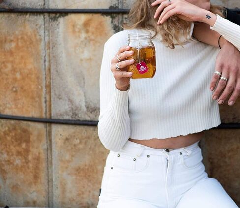 شاي الأعشاب الهندي تولسي الحلو الوردي - تخفيف التوتر والسحر، دعم المناعة، أدابتوجين، نباتي، خالي من الغلوتين، عضوي معتمد من وزارة الزراعة الأمريكية، غير معدّل وراثيًا، خالي من الكافيين - 18 كيس منقوع، عبوة واحدة in Kuwait