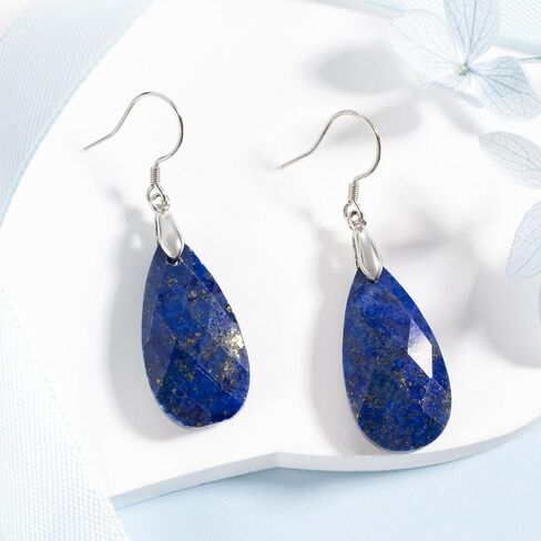 SELOVO Teardrop Fishhook Dangle Drop Earrings for Women Crystal Earring in Saudi Arabia